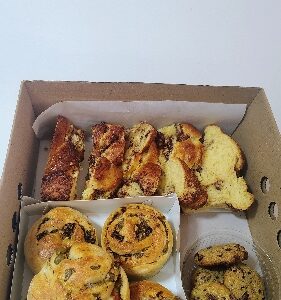 Caja pan de regalo