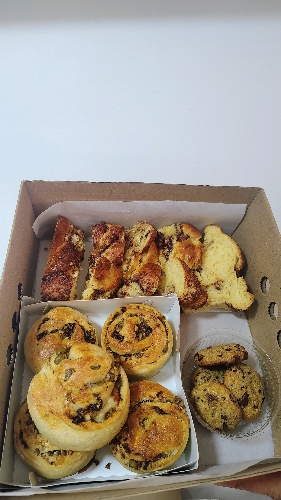 Caja pan de regalo